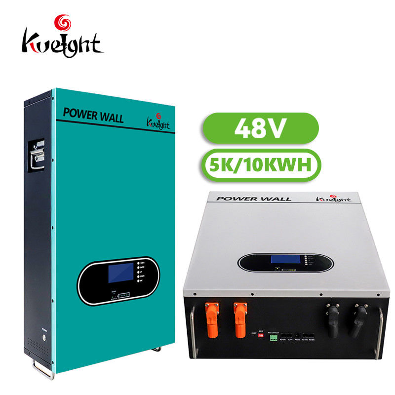backup domestici di energia solare della batteria della parete di potere di 48V 5Kwh 10Kwh per le case