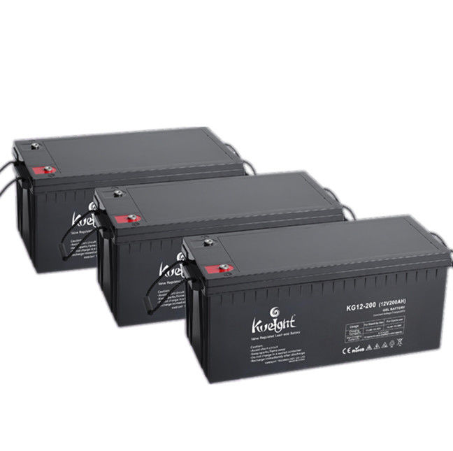 La batteria profonda 12v 200ah Vrla del gel del ciclo di Smf acido al piombo aumenta la lunga vita della batteria