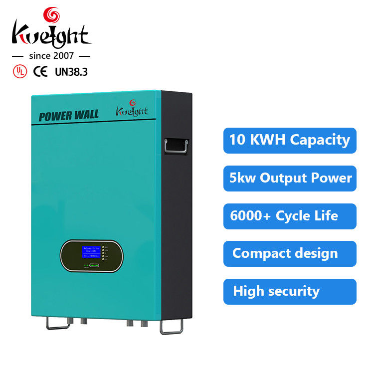 pila secondaria a energia solare del pacchetto Lifepo4 della batteria del fosfato del ferro del litio di 51.2v 100ah