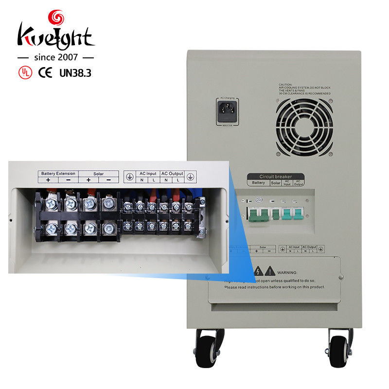 5Kw tutto in una batteria di sostegno portatile dell'alimentazione elettrica del sistema solare dell'alimentazione elettrica di alto potere ESS per la casa
