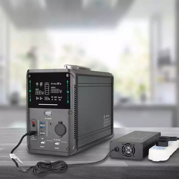 Generatore solare portatile enorme della centrale elettrica MPPT di 1000w Lifepo4 per accamparsi
