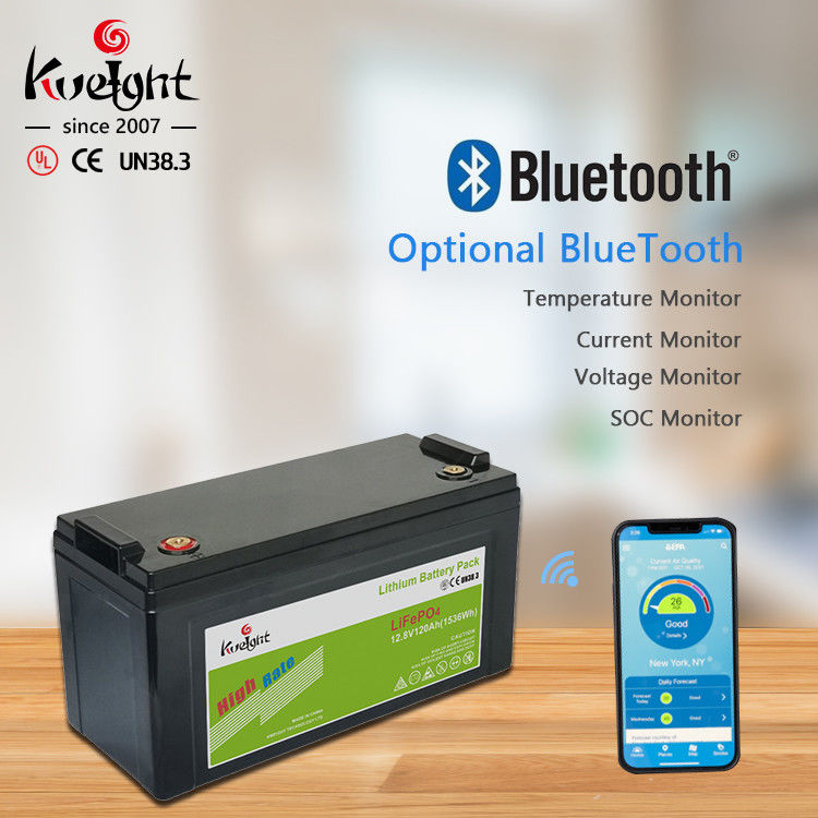 Batteria della batteria al piombo 12v 120ah Lifepo4 della sostituzione del litio per il sistema domestico di rv